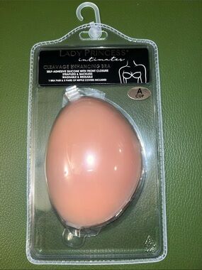 Adhesive Silicone Strapless Bra - Nude (A Cup)